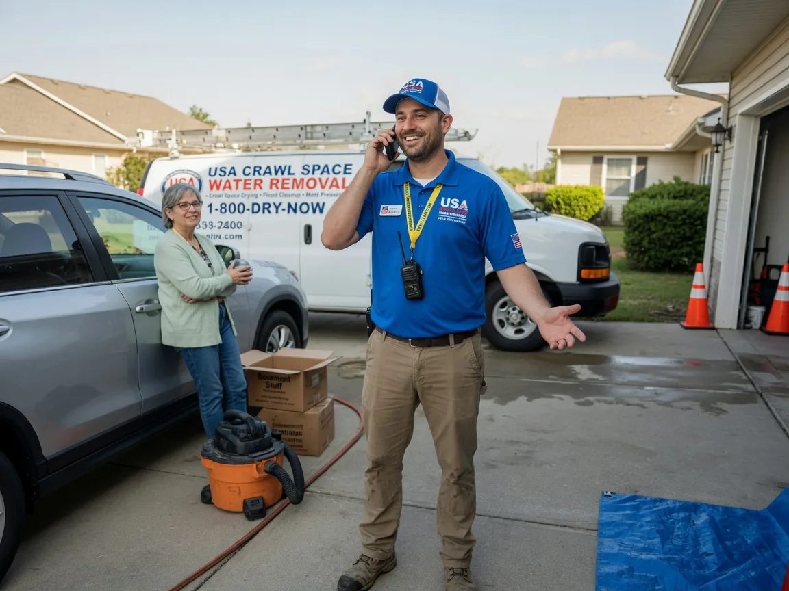Crawl Space Water Removal La Rose, IL FAQs